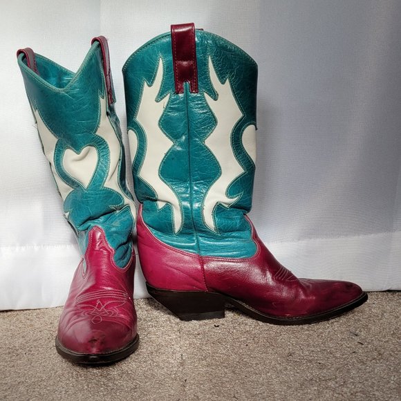 Zodiac Shoes - Vintage Zodiac Western Boots